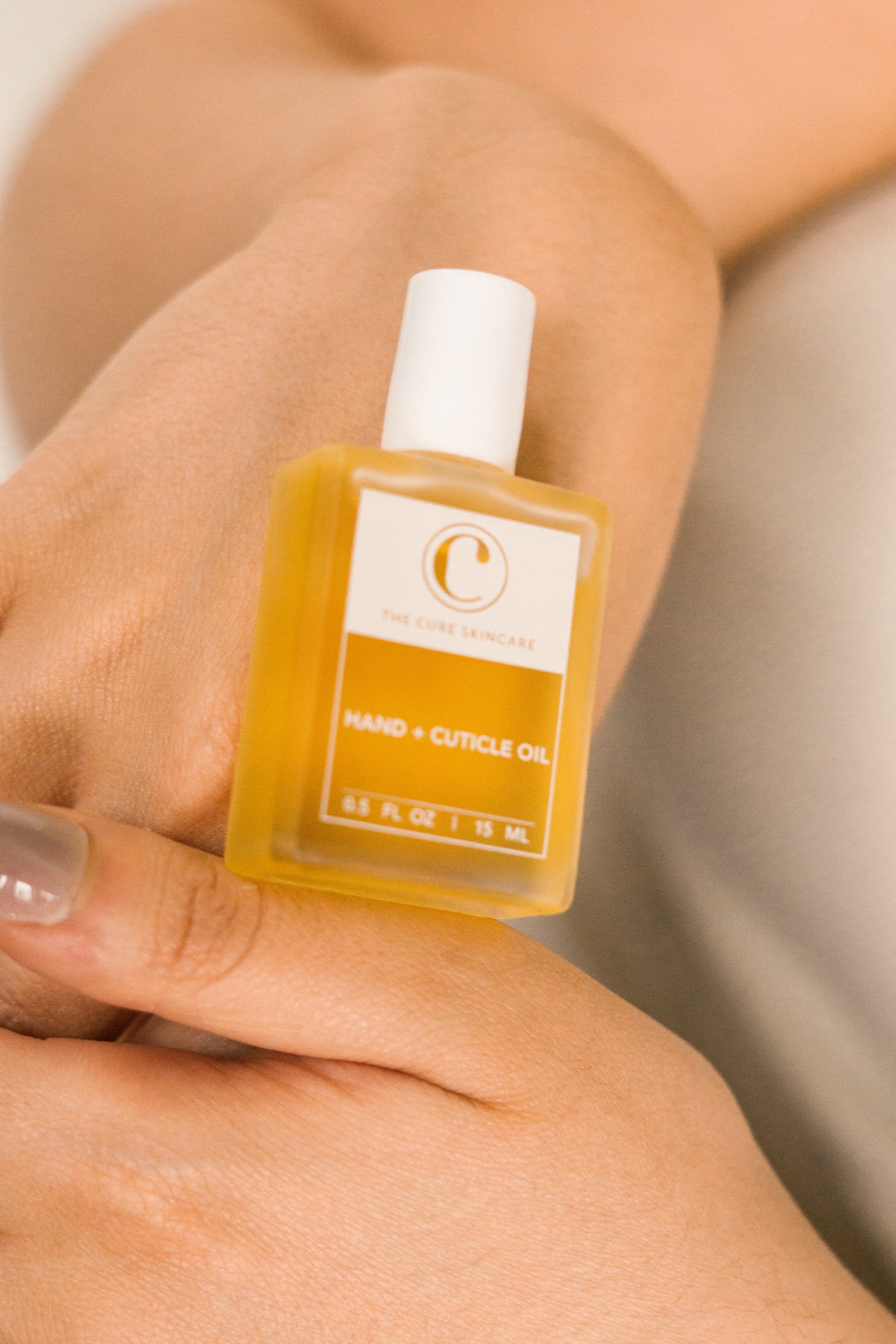 Hand + Cuticle Oil Rose, Geranium and Cedar