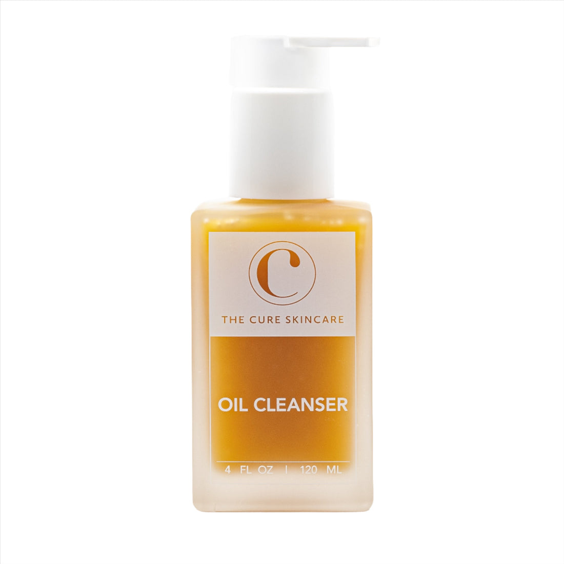 The Cure Skincare Oil Cleanser, Plant-Based Face Wash with Sea Moss