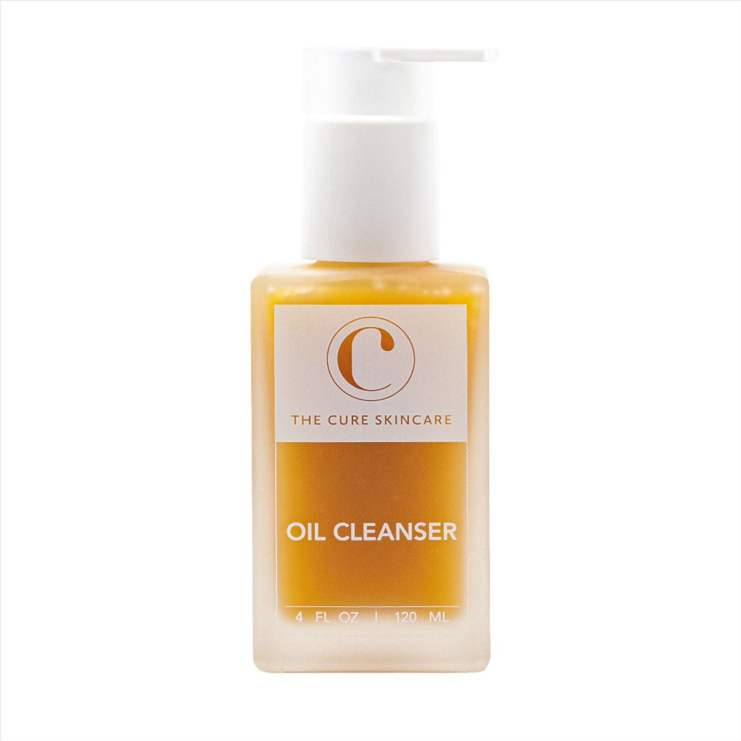 The Cure Skincare Oil Cleanser, Plant-Based Face Wash with Sea Moss