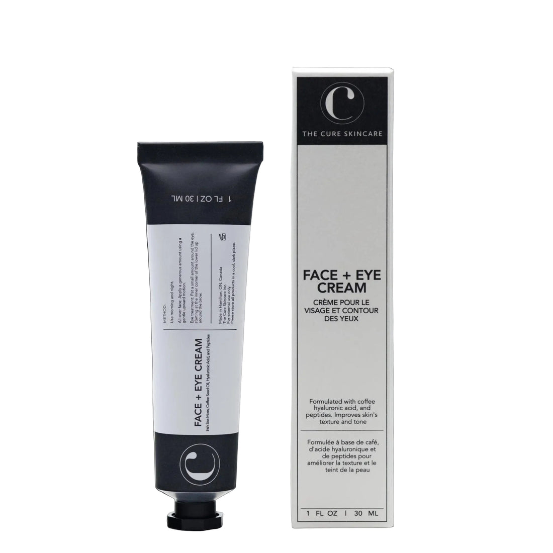 Face + Eye Cream - Sea Moss and Coffee