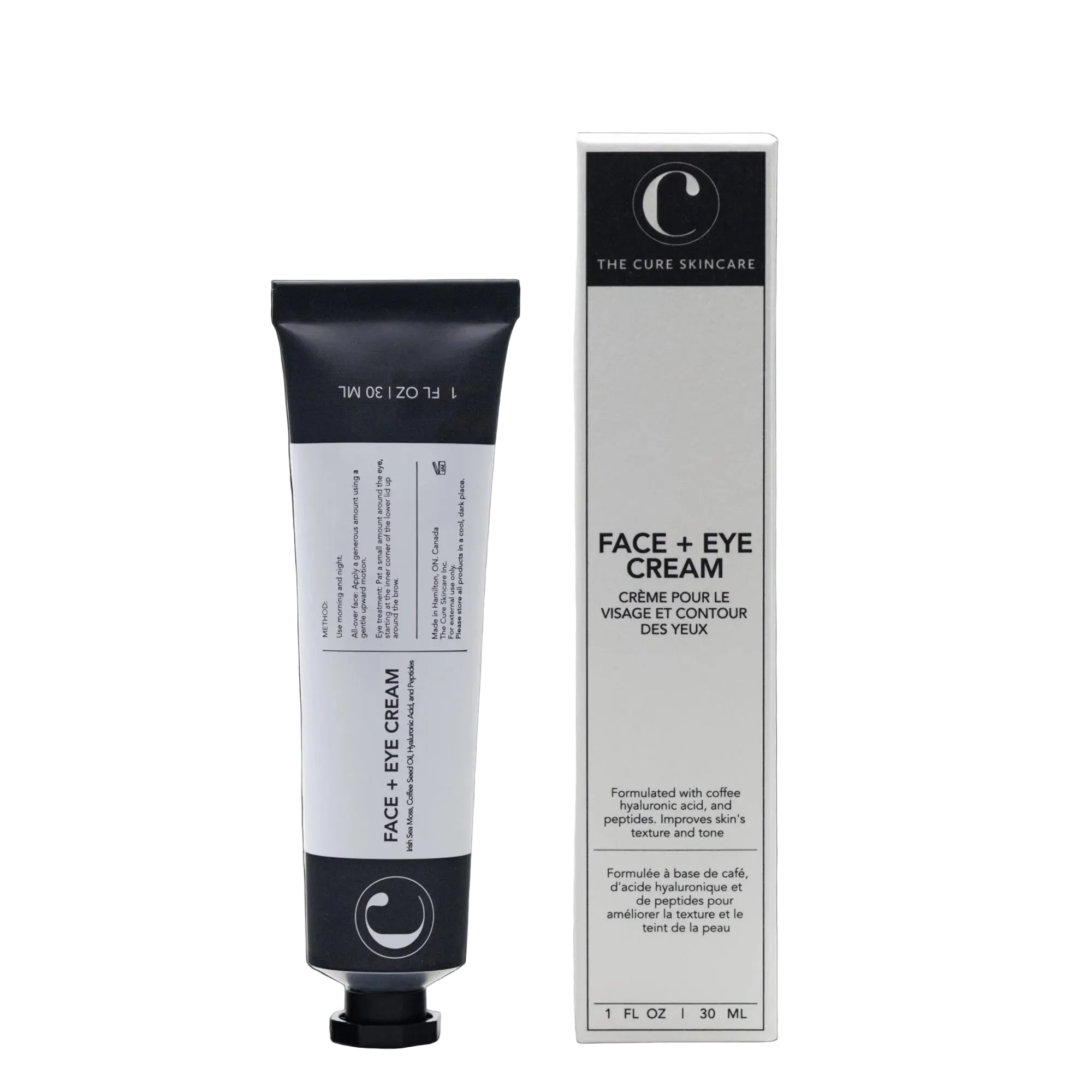 Face + Eye Cream - Sea Moss and Coffee